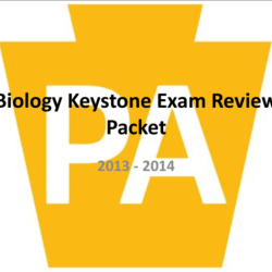 Keystone exam biology review packet