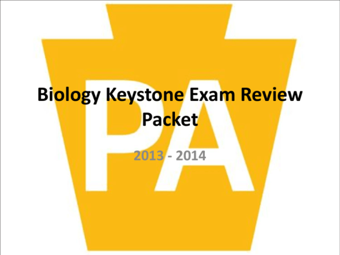 Keystone exam biology review packet