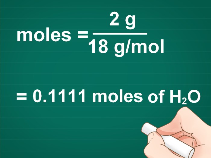 Ml molarity given calculating