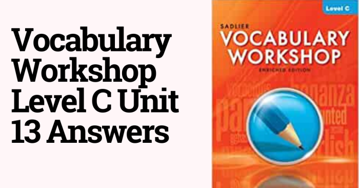 Vocabulary workshop answers level a unit 5