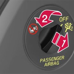 Airbag on off switch symbol