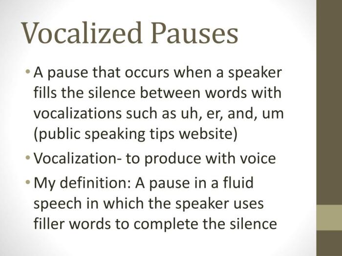 Pauses vocal paralanguage ppt powerpoint presentation vocalized