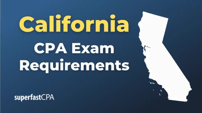 California cpa requirements licensing state